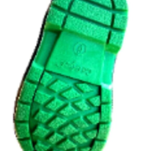 Cat & Jack Kids' Winter Boots Size 6‎ Black & Green Synthetic Upper Hook & Loop - Picture 10 of 10